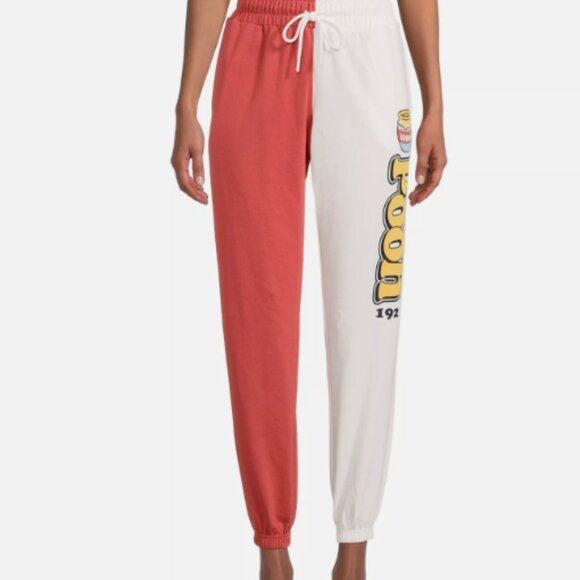 Disney Hunny Pooh 1921 ColorBlock Joggers SZ Medium (8-10) - Picture 1 of 8